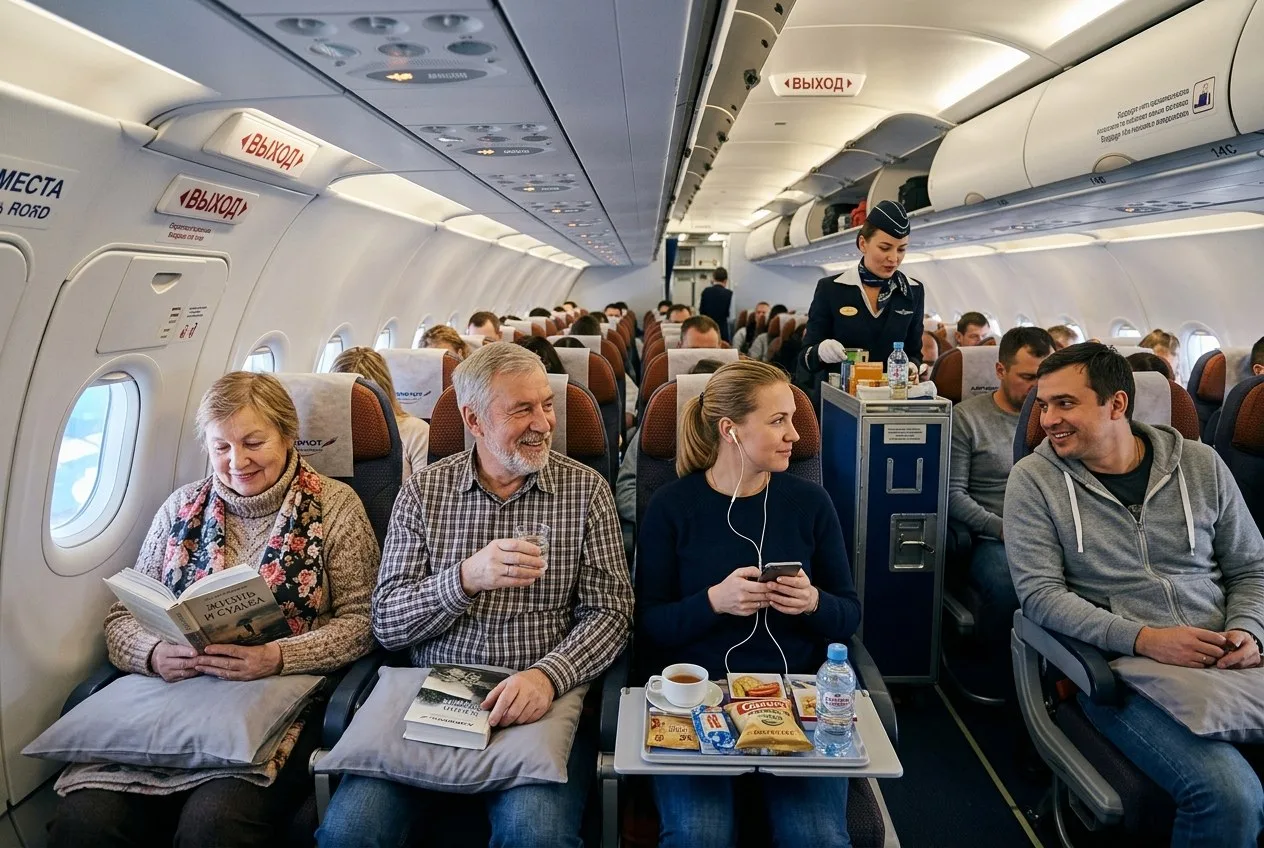 «Синдром долгого перелёта»: главный миф о путешествиях в самолёте комментирует врач-флеболог