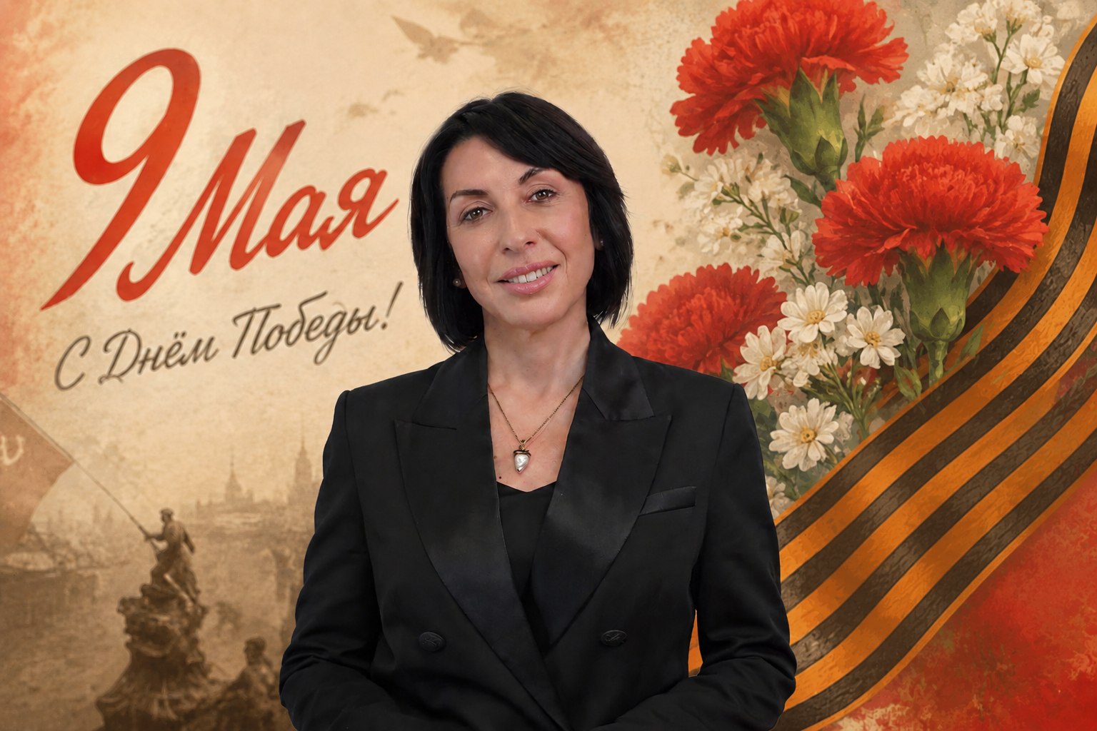 Татьяна Савинова поздравила свердловчан с Днём Победы