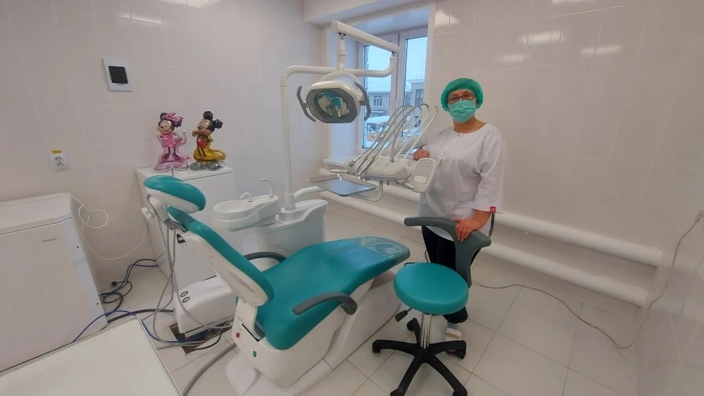 Артинская районная больница открывает новый детский стоматологический кабинет в селе Манчаж