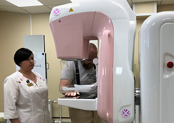 В Артёмовской ЦРБ установлен низкодозный аппарат для выявления заболеваний молочных желёз на ранних стадиях